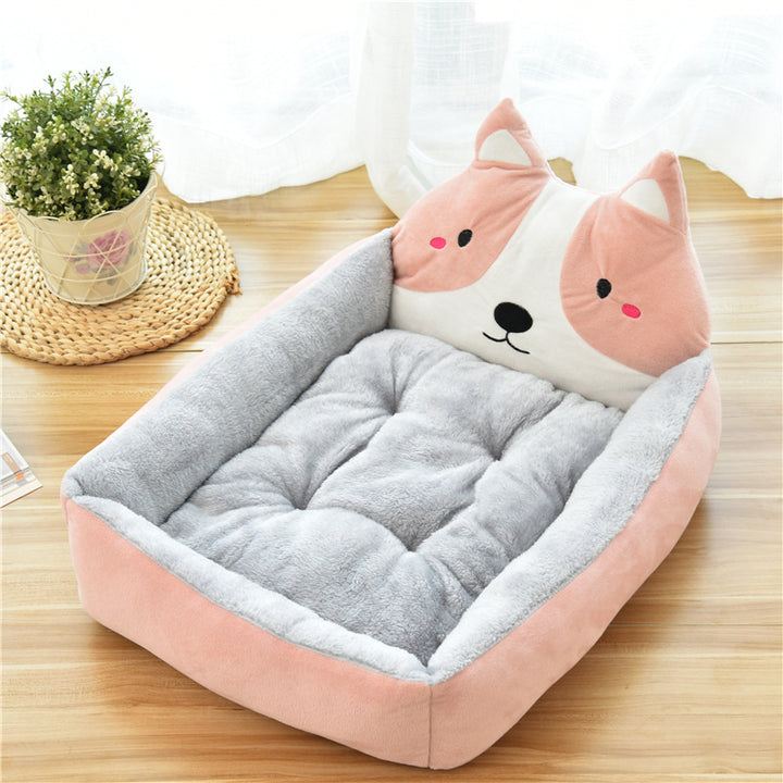 Cozy Fleece Pet Nest in 7 Colors, Soft & Warm