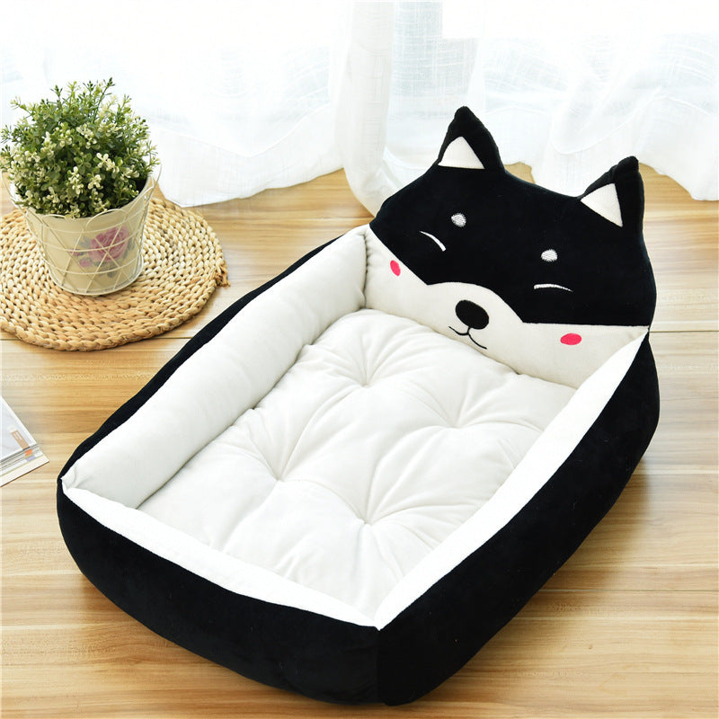 Cozy Fleece Pet Nest in 7 Colors, Soft & Warm