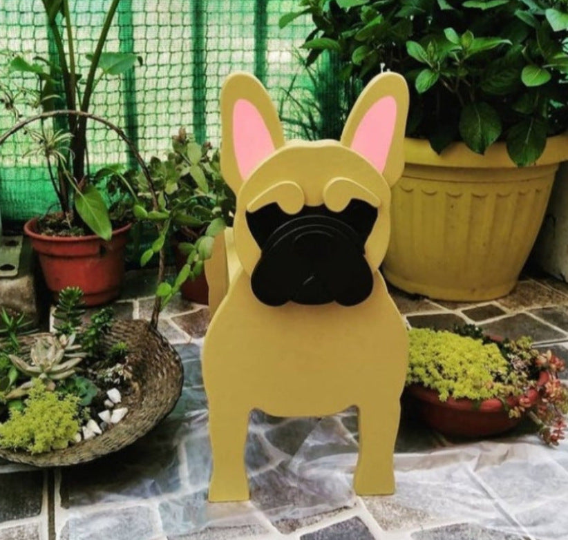 Dog Flower Pot – Cute Puppy Planter for Garden & Home Décor