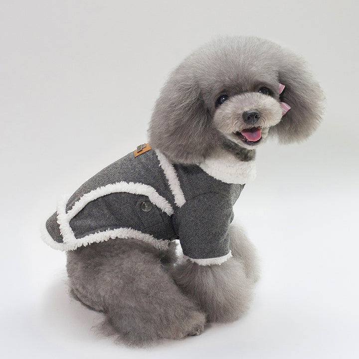 Winter Dog Jacket for French Bulldog & Small Dogs – Thick Warm Pet Coat for Cold Weather, Puppy Outdoor Clothes