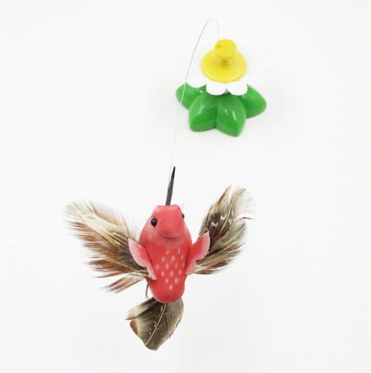 Electric Enchanting Rotating Flower Pet Toy-6