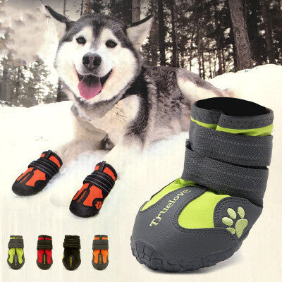 Non-Slip Durable Dog Shoes for Large Pets – Perfect for All-Weather Protection