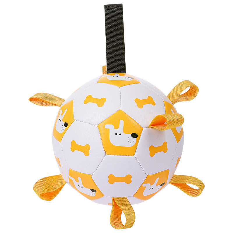 Interactive Dog Football – Durable, Sporty, & Bite-Resistant