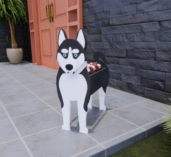 Dog Flower Pot – Cute Puppy Planter for Garden & Home Décor