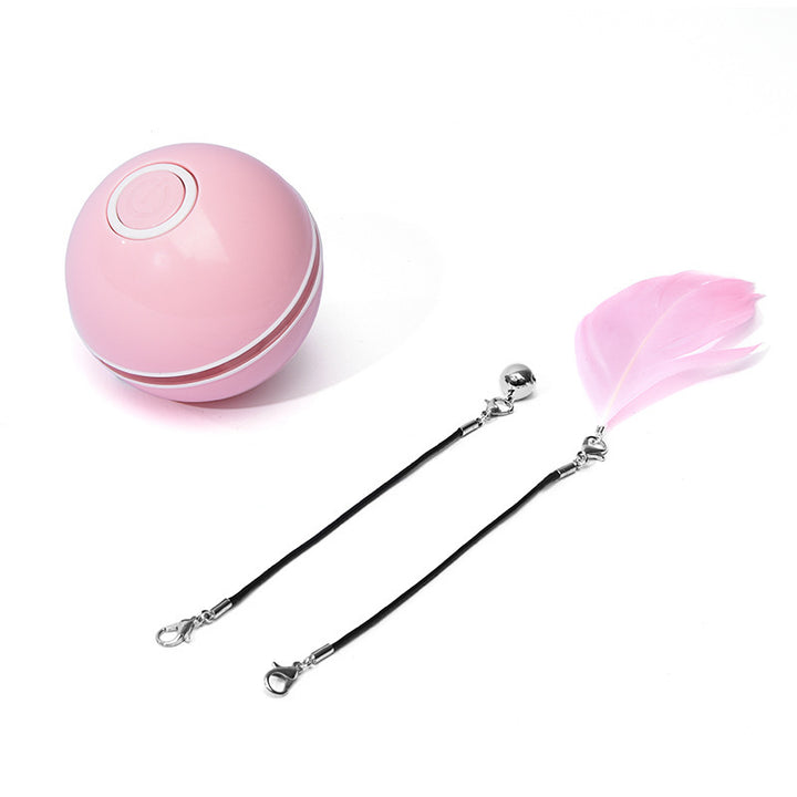 LED Laser Electronic Rolling Pet Toy Ball