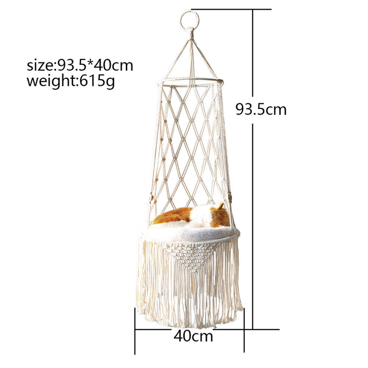 Hand-woven Pet Hammock