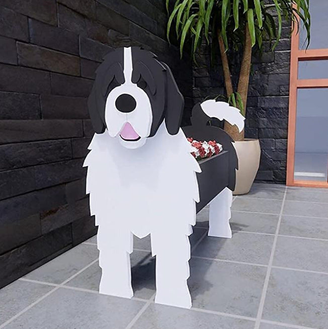 Dog Flower Pot – Cute Puppy Planter for Garden & Home Décor