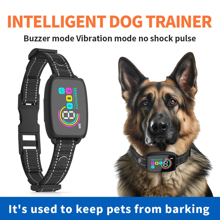 Smart Automatic Anti-Barking Dog Collar Rechargeable, Waterproof Collar For Dogs