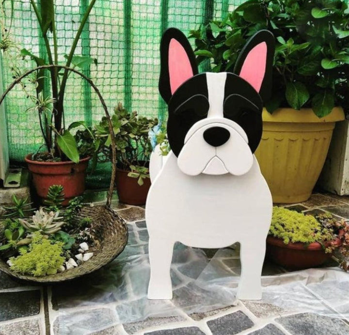 Dog Flower Pot – Cute Puppy Planter for Garden & Home Décor