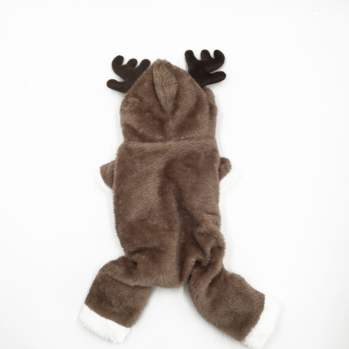 Elk Christmas Dog Clothes