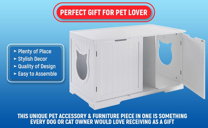 X-Large Discreet Litter Box- Enclosure Furniture