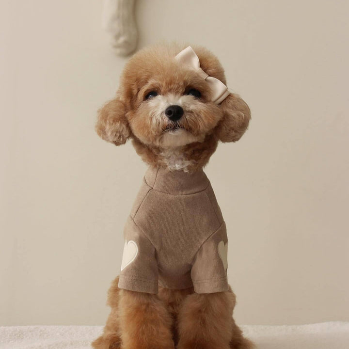 Autumn & Winter Dog Sweater – Embroidered Knit Pet Clothes for Small to Large Dogs