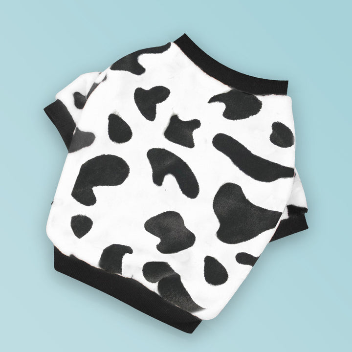 French Style Winter Dog Pajamas – Warm Plush Pet Clothes for Corgis & Small Dogs