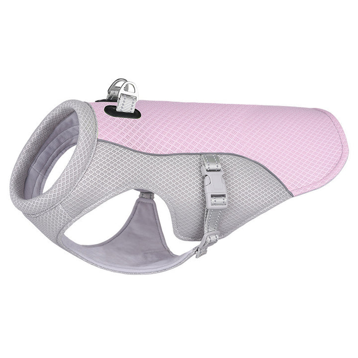 Summer Dog Cooling Vest – Breathable Outdoor Pet Jacket for Small & Medium Dogs | Lightweight Cooling Harness for Hot Weather