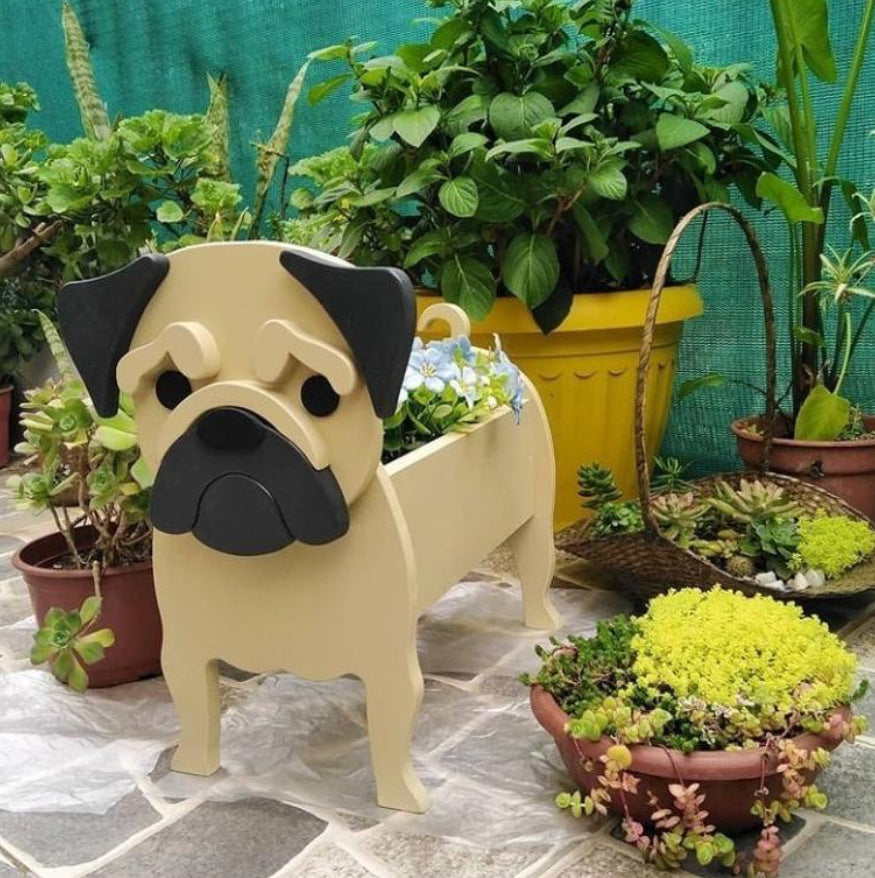 Dog Flower Pot – Cute Puppy Planter for Garden & Home Décor