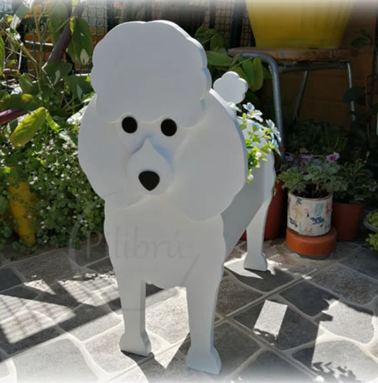 Dog Flower Pot – Cute Puppy Planter for Garden & Home Décor