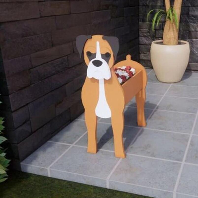 Dog Flower Pot – Cute Puppy Planter for Garden & Home Décor