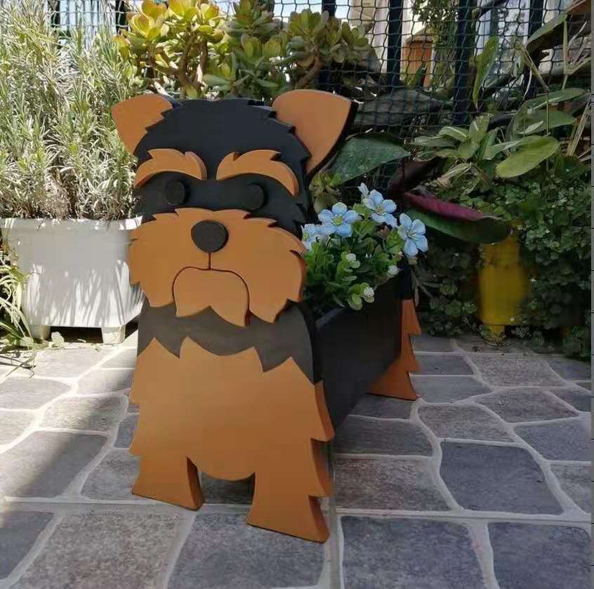 Dog Flower Pot – Cute Puppy Planter for Garden & Home Décor