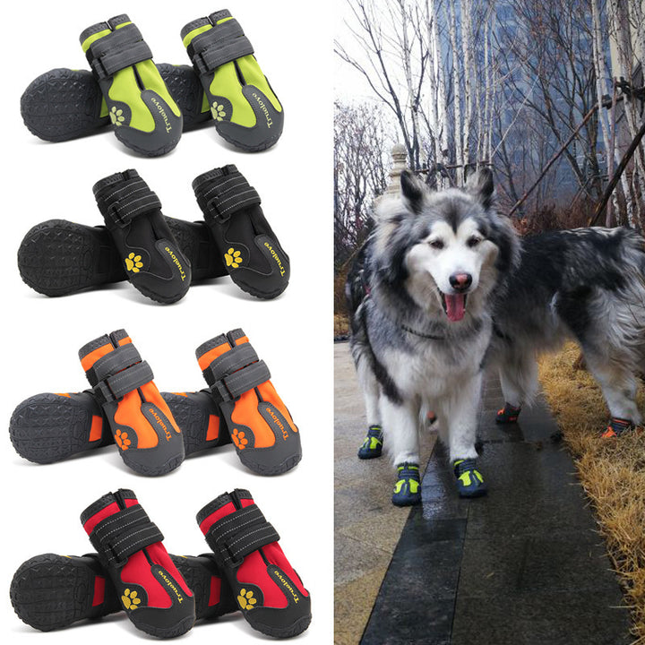 Non-Slip Durable Dog Shoes for Large Pets – Perfect for All-Weather Protection