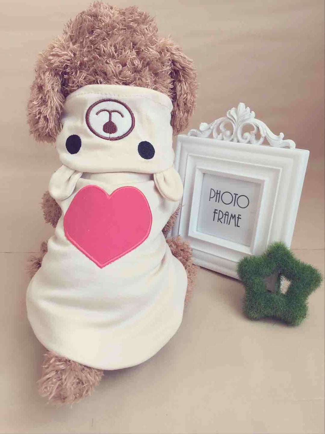 valentine pet clothes, love bears, transform clothes, pet clothes