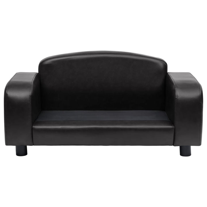 vidaXL Dog Sofa Dog Bed Foam Pet Puppy Couch with Washable Cover Faux Leather-1