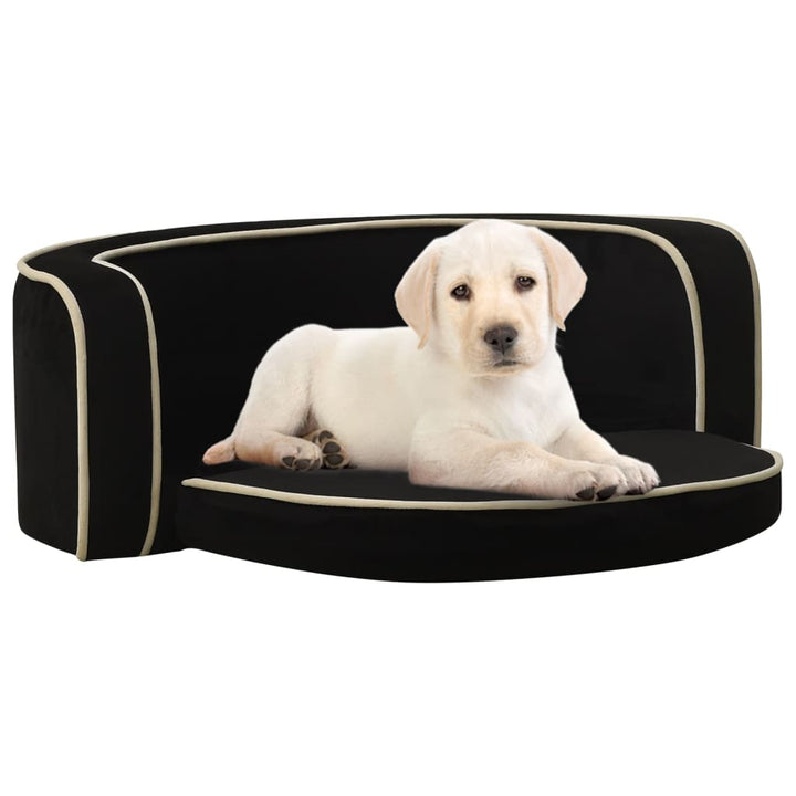 vidaXL Dog Bed Foldable Cat Sofa Dog Couch Pet Sofa Plush Washable Cushion-1
