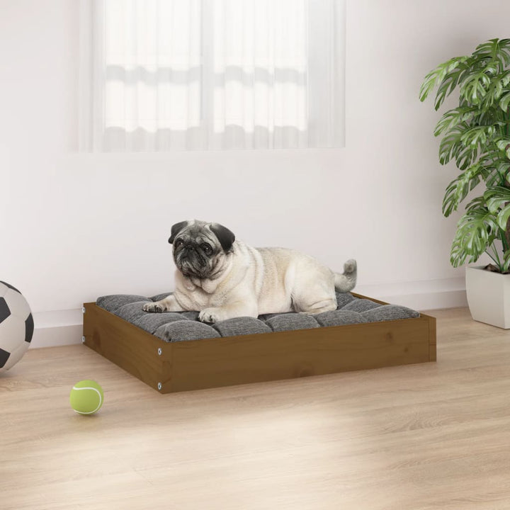vidaXL Dog Bed Dog Sofa Bed Pet Couch Seat with Wooden Frame Solid Wood Pine-6