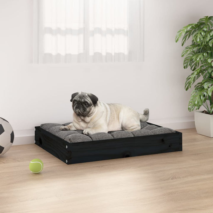 vidaXL Dog Bed Dog Sofa Bed Pet Couch Seat with Wooden Frame Solid Wood Pine-5