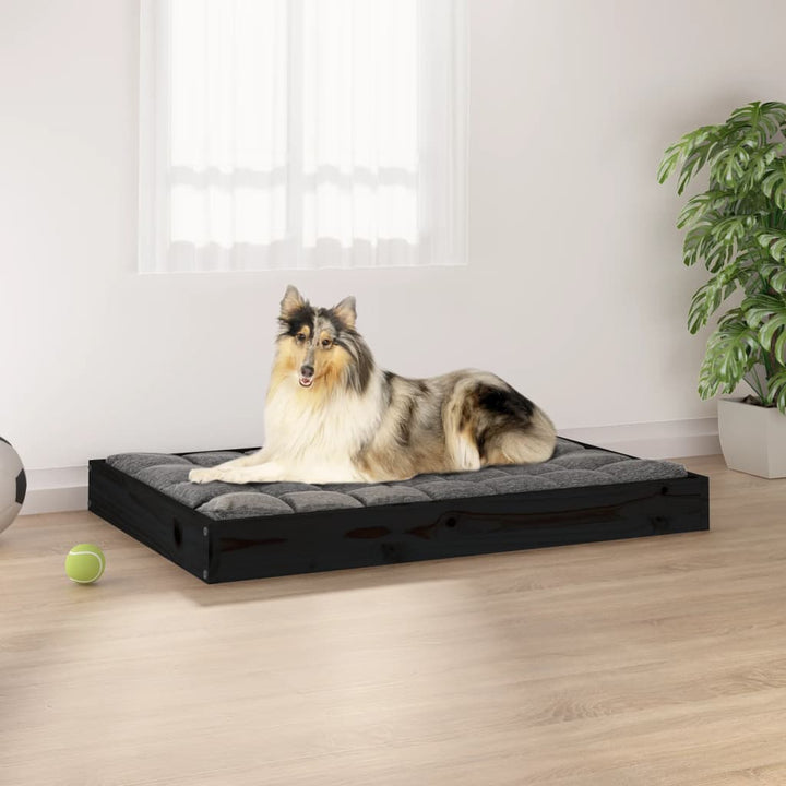 vidaXL Dog Bed Dog Sofa Bed Pet Couch Seat with Wooden Frame Solid Wood Pine-5