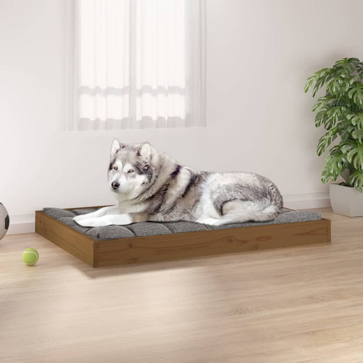 vidaXL Dog Bed Dog Sofa Bed Couch Pet Bed with Wooden Frame Solid Wood Pine-6