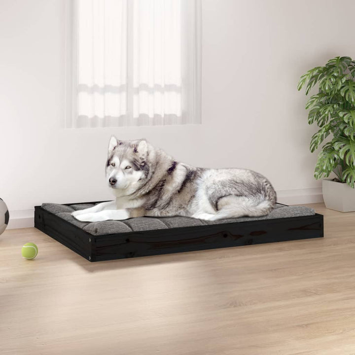 vidaXL Dog Bed Dog Sofa Bed Couch Pet Bed with Wooden Frame Solid Wood Pine-5