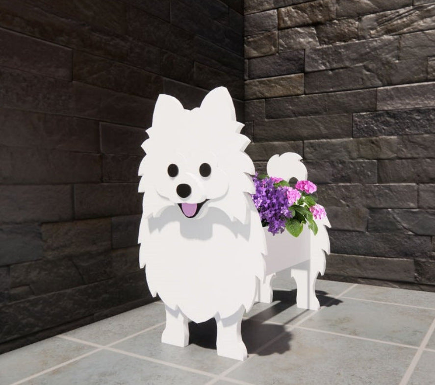 Dog Flower Pot – Cute Puppy Planter for Garden & Home Décor