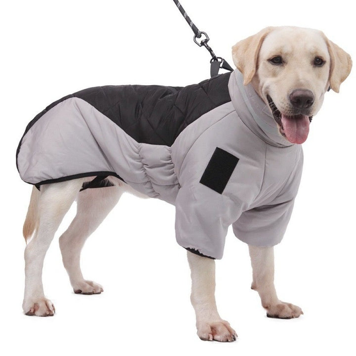 Winter Dog Coat for Medium & Large Dogs – Waterproof Thick Warm Pet Jacket Vest for Labrador, Golden Retriever & Outdoor Cold Weather