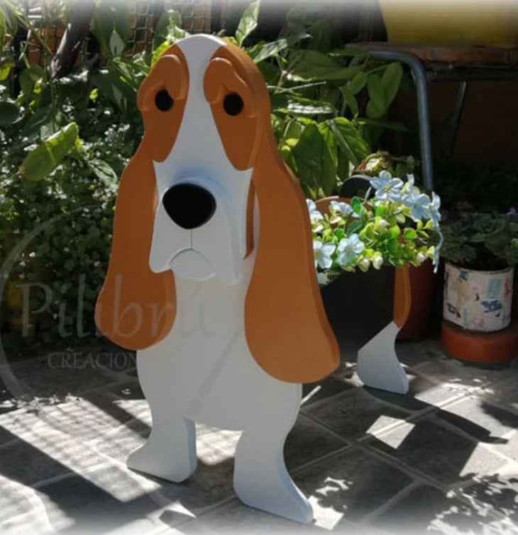 Dog Flower Pot – Cute Puppy Planter for Garden & Home Décor