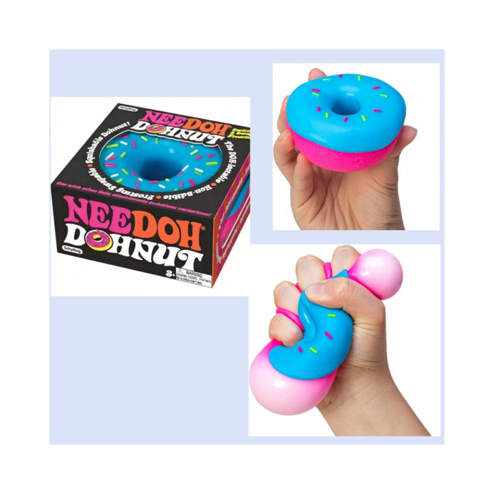 NeeDoh Jelly Donut Squishy Slow Rebound Fidget Toy