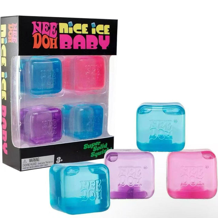 Needoh Nice Cube Sensory Fidget Stress Relief Toy Set