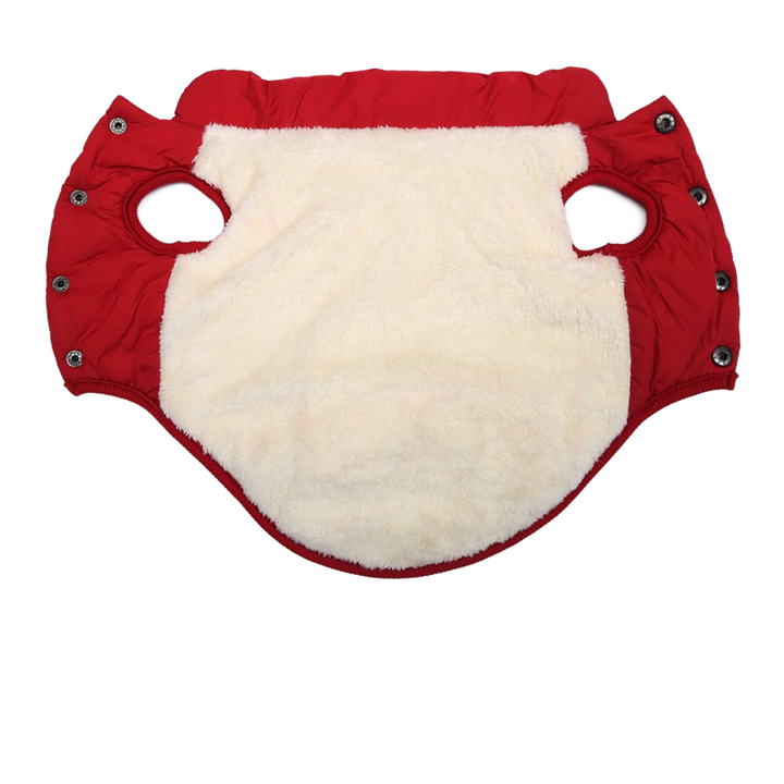 Cozy Winter Dog Coat – Warm & Stylish- Cotton Fleece