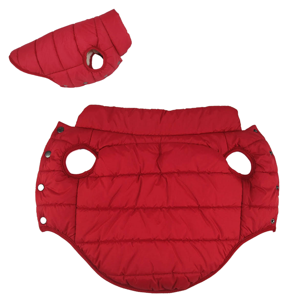 Cozy Winter Dog Coat – Warm & Stylish- Cotton Fleece