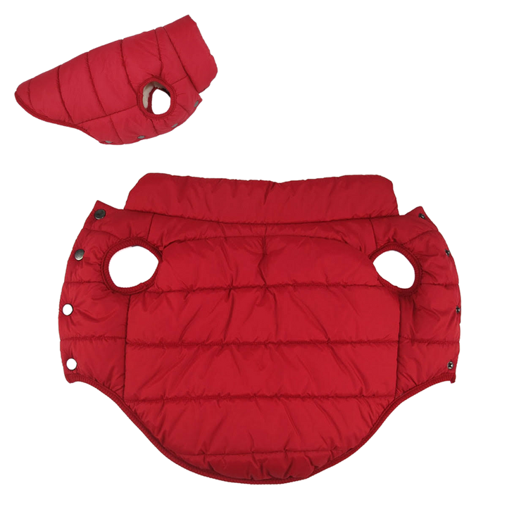 Cozy Winter Dog Coat – Warm & Stylish- Cotton Fleece
