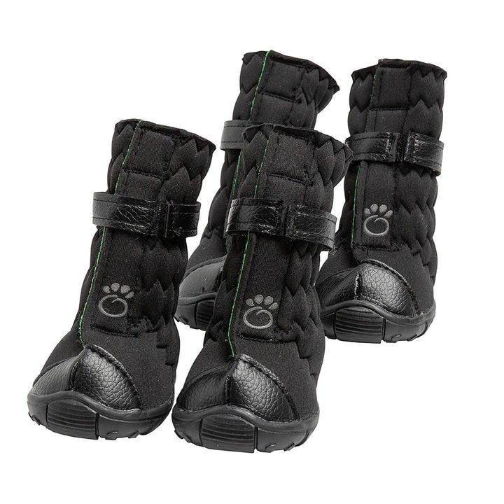 Elasto-Fit Dog Boots - Black