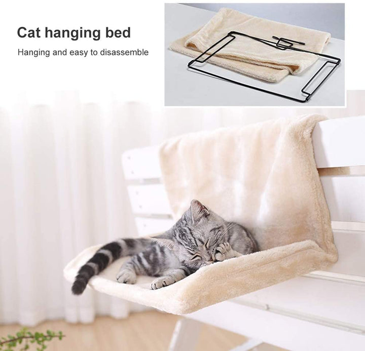 Cozy-Portable Cat Hammock Bed