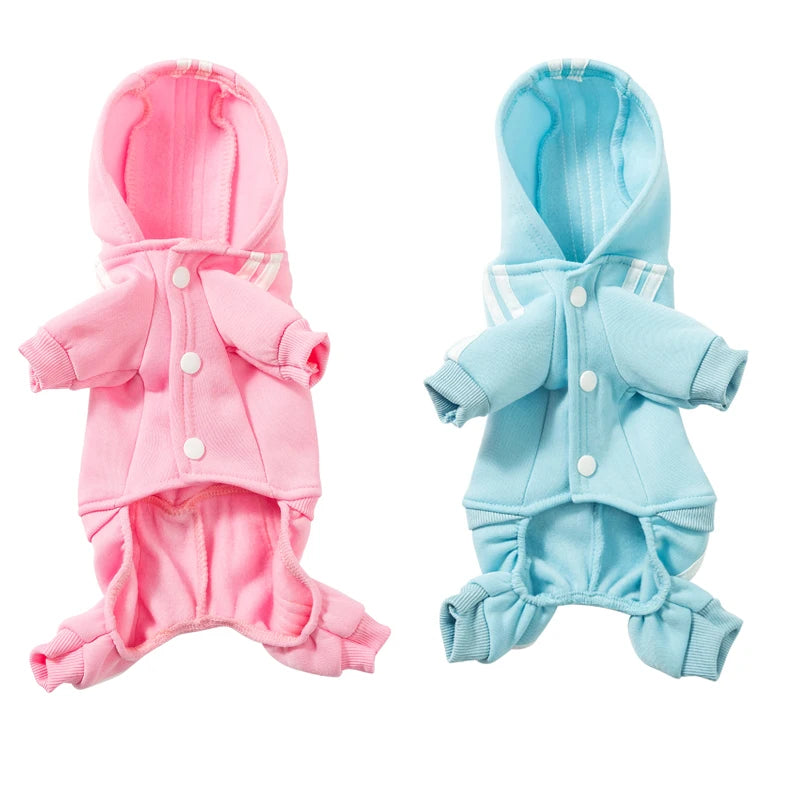 Pet Jumpsuit for Small & Medium Dogs – Cozy Puppy Outfit