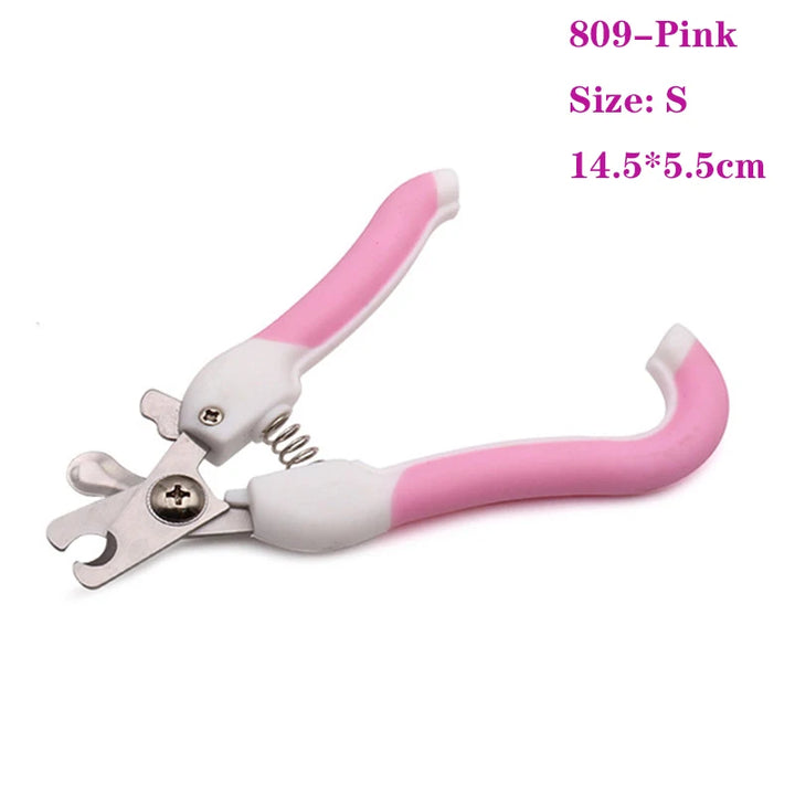 Professional Pet Nail Clipper – Stainless Steel Dog & Cat Trimmer for Easy Grooming