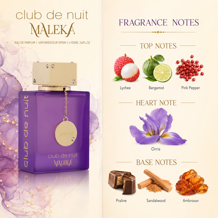 Armaf Club De Nuit Maleka Fruity Perfume for Women 105ml