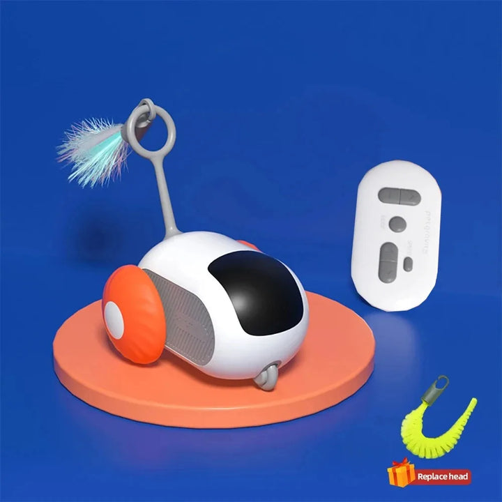 Smart Remote-Controlled Cat Toy – Automatic Interactive Moving Car for Active Play