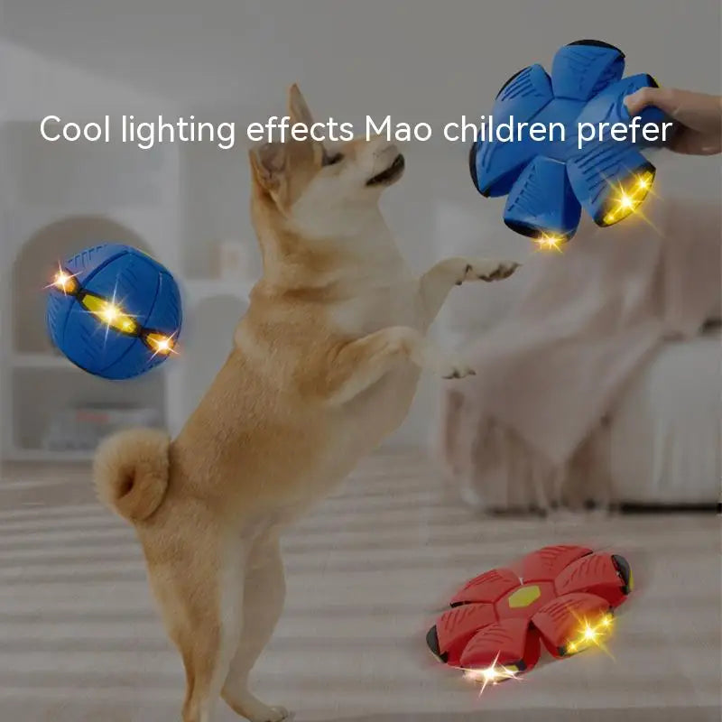LED Flying UFO Disc Ball Outdoor Catch and Throw Toy