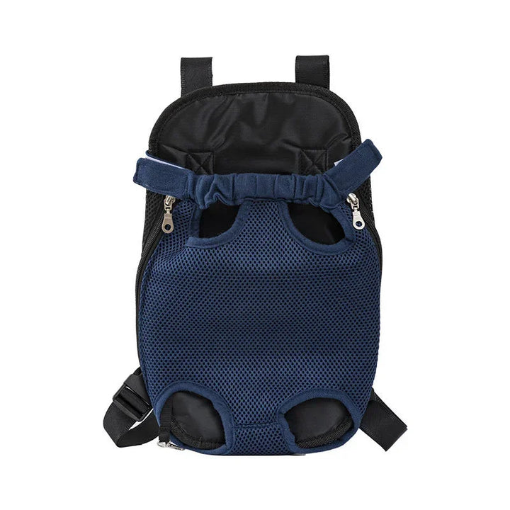 Upgraded Adjustable Cat & Dog Carrier Backpack – Portable Pet Travel Bag for Outdoor Hiking, Camping & Chest Carry