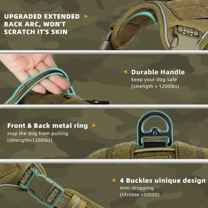 Tactical Dog Harness