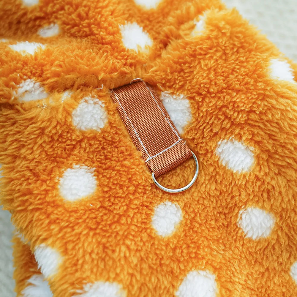 Christmas Reindeer Pet Costume – Cozy Plush Dog & Cat Outfit with Hood | Festive Holiday Costume for Pets