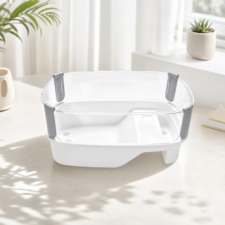 Turtle Aquarium with Basking Platform and Drainage 35cm